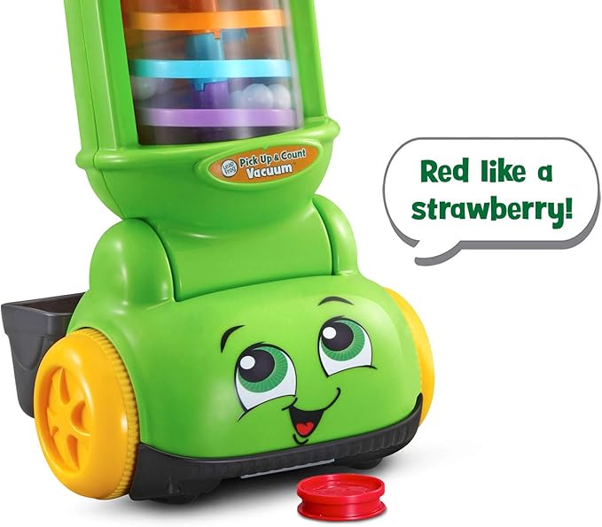 LeapFrog Pick Up and Count Vacuum, Green