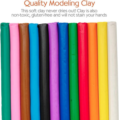 Faber-Castell Do Art Coloring with Clay - Modeling Clay Art for Kids
