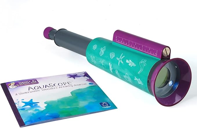 Educational Insights Nancy B's Science Club AquaScope, Explore Underwater Without Getting Wet, Includes Magnifier & LED Flashlight, Ages 8+