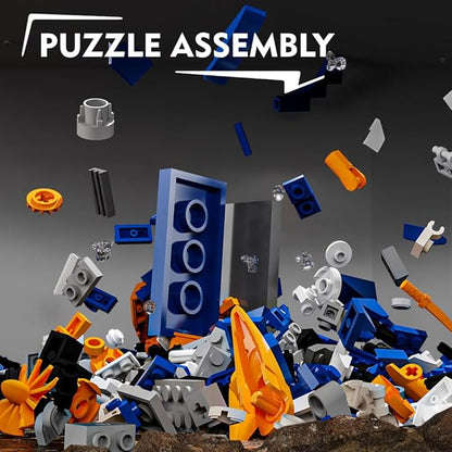 RiceBlock Shark Building Blocks Sets, Sea Animal Building Toys for Ages 8-13, Adult Challenge STEM Toys for Kids, Adults Crossing Ocean, 685 Pieces