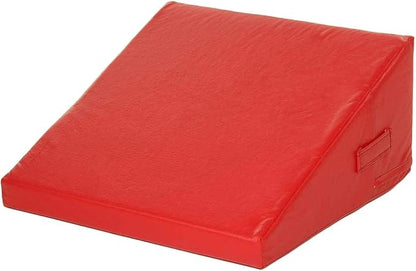 Foamnasium Wedge, Indoor Foam Playset, Soft Toddler and Active Kids Play Foam Wedge for Crawling, Climbing, Sliding and Jumping, Made in the US, Red