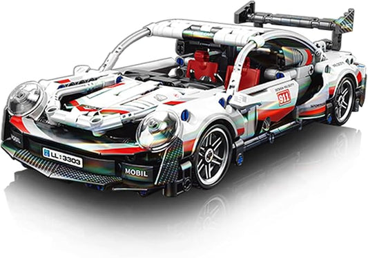 540 Piece Sports Car Model Building Kit for Kids,Teens and Adults,MOC 1:18 Racing Pull Back Car Model Building Set,STEM Educational Building Toy Car,Christmas Birthday Gift for Boy Girl Age 6+