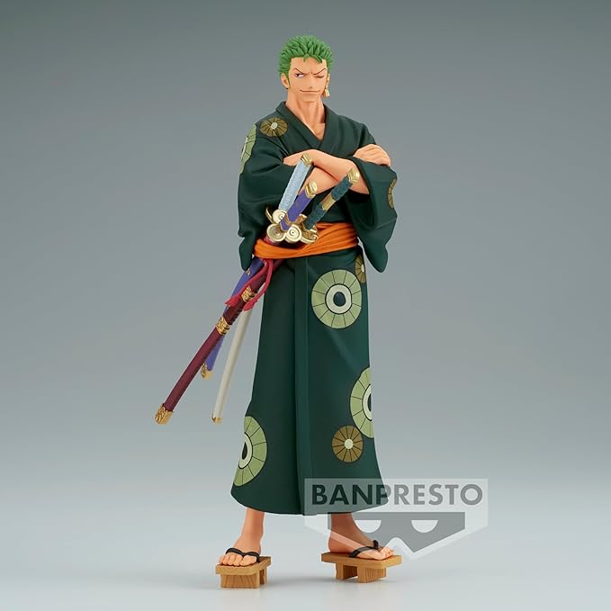 Banpresto - One Piece - Wanokuni Roronoa Zoro (Yukata Ver.), Bandai Spirits DXF ~The Grandline Series~ Figure