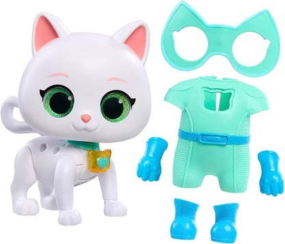 Just Play Disney Junior SuperKitties Cat-Tastic Transforming Bitsy, Toys for Kids Ages 3 Up