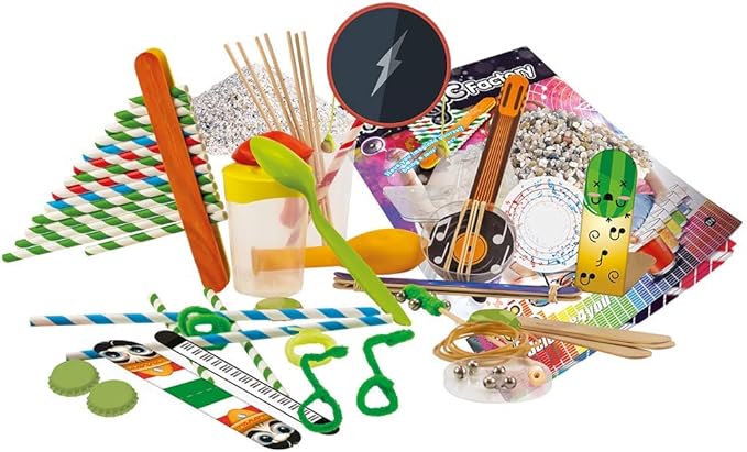 Science4you - Music Factory - 14 Sonic Experiments to Listen and Play - Fun, Education Activity for Kids Ages 6+