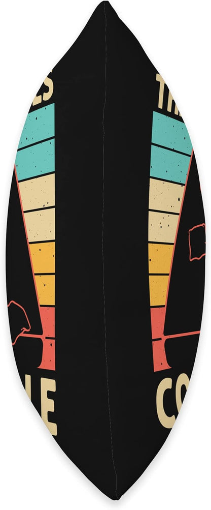 Cool Cornhole Gifts Cornhole Accessories & Stuff Funny Cornhole for Girls Kids Sack Toss Game Bean Bag Player Throw Pillow, 16x16, Multicolor