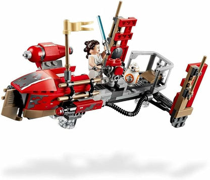 LEGO Star Wars: The Rise of Skywalker Pasaana Speeder Chase 75250 Hovering Transport Speeder Building Kit with Action Figures (373 Pieces)