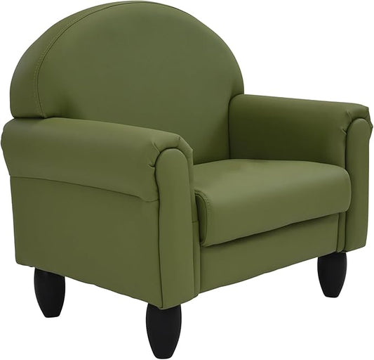 Children's Factory As We Grow Toddler Chair, Flexible Seating for Daycare or Preschool, Kids Reading Couch, Playroom Furniture, Sage
