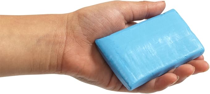 Non-Hardening Clay - Set of 6, Smooth,