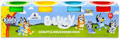 Bluey Activity Set for Kids - Bundle with Bluey Dough Tubs and Bluey Imagine Ink Coloring Book for Boys, Girls Plus Stickers | Bluey Activities for Kids
