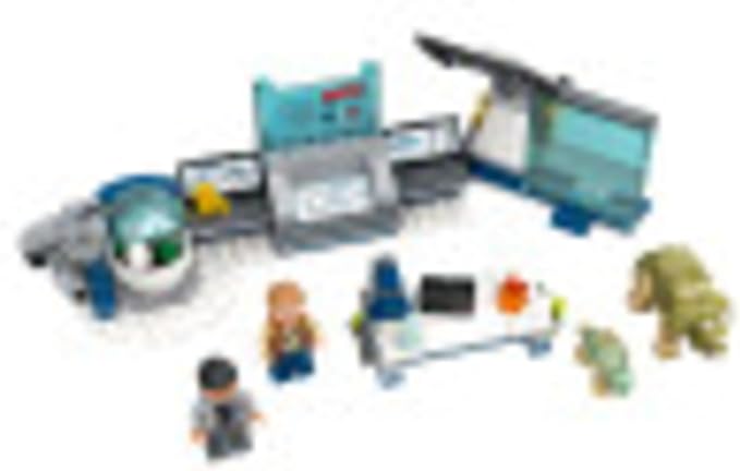 LEGO Jurassic World Dr. Wu's Lab: Baby Dinosaurs Breakout 75939 Fun Dinosaur Toy Building Kit, Featuring Owen Grady, Plus Baby Triceratops and Ankylosaurus Toy Dinosaur Figures (164 Pieces)