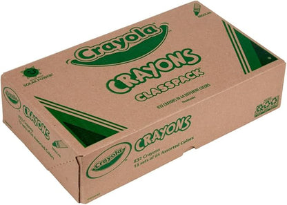 Crayola Crayon Classpack (832 Count), Bulk School Supplies for Classrooms,13 Sets of 64 Crayons, Kids Arts & Crafts Supplies