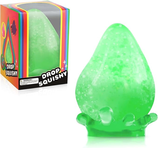 Fidget Toys Squishy Drop, Stress Cube Squishies Anxiety Stress Relief, Ice Squishy Stress Cube-Drop Malt Sugar Balls, Sensory Ball for Kids with Autism