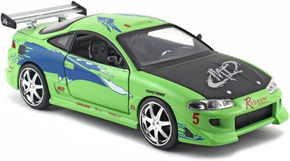 Fast & Furious 1:24 Brian's Mitsubishi Eclipse Die-cast Car, Toys for Kids and Adults