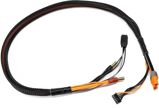 Spektrum SMART Pro Series Race 4s Charge Cable: IC3/5mm 2', SPMXCA330