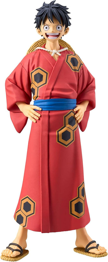 Banpresto - One Piece - Wanokuni Monkey D. Luffy (Yukata ver.), Bandai Spirits DXF ~The Grandline Series~ Figure