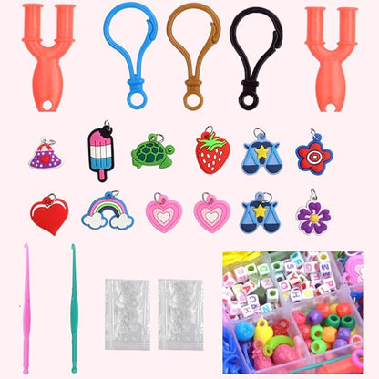 Loom Bracelet Making Set, Rubber Bands Bracelet Kit for Kids, Refill Kit for Girls & Boys, Friendship Bracelets Maker kit Jewelry Making