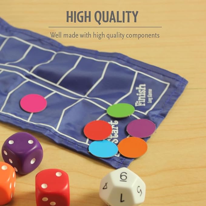 ThinkFun Math Dice Junior Game - Engaging Math Skills Builder | Perfect for Kids Aged 6+ | Aids in Mental Agility | Toy of The Year Nominee