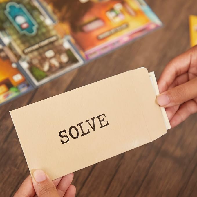 Clue Board Game Robbery at The Museum, Escape Room Game, Murder Mystery Games, Cooperative Family Board Game, 1-6 Players, 10+