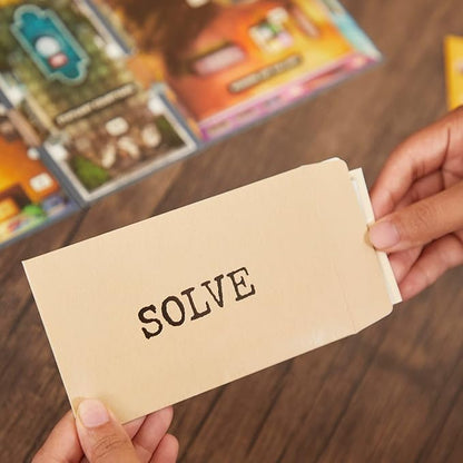 Clue Board Game Robbery at The Museum, Escape Room Game, Murder Mystery Games, Cooperative Family Board Game, 1-6 Players, 10+