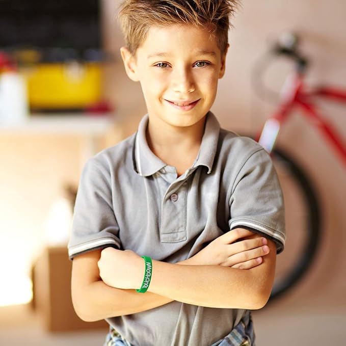 Fancy Land 35 Silicone Football Motivational Bracelets for Kids Football Gift Party Supply