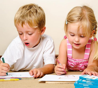 Crayons Bulk, 4 Classic Colors, 200 Boxes, 800 Count Crayons