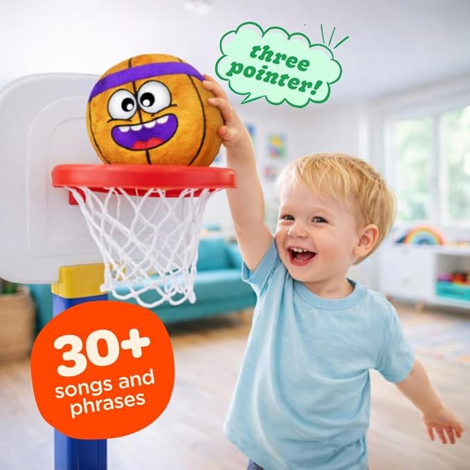 Move2Play, Hilariously Interactive Toy with Music & Sound Effects for Boy & Girl | Ball for Toddler & Baby | 6, 12, 18+ Months | 1, 2, 3+ Year Old