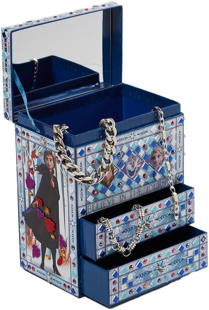 Disney Frozen 2 Elsa Jewelry Box Craft Kit DIY Mosaic Box for Girls, Frozen 2 Toy for Kids