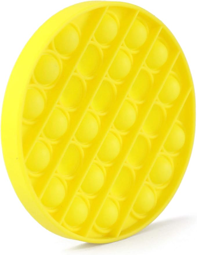 FoxMind, Last One Lost, Tactile Logic Travel Game for Kids, Family, and Friends - Yellow