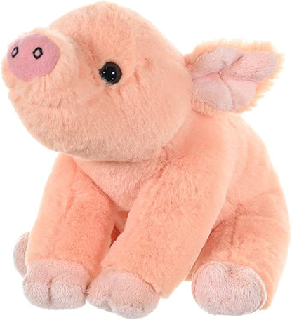 Wild Republic Pig Baby Plush, Stuffed Animal, Plush Toy, Gifts for Kids, Cuddlekins 8 Inches, Orange