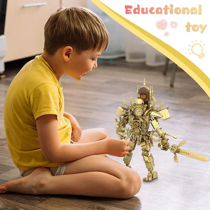 Skibid Toilet Blocks Toys,Upgrade Titan Super Clock Man Building Blocks Toys,Titan Clock Man Game Model Toys (ClockMan)