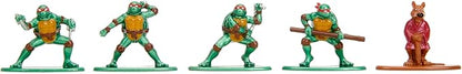 TMNT 1.65" 18-Pack Wave 2 Die-Cast Figures Nano Metalfigs, Toys for Kids and Adults