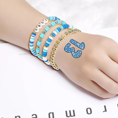 Vefungyan Bead Bracelets for kids and Charms Set for Boys Girls Halloween Goodie Bag Fillers