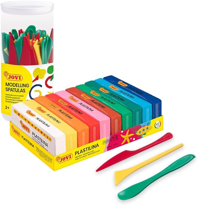 Jovi - Non-Drying Plasticine, 10 Bars