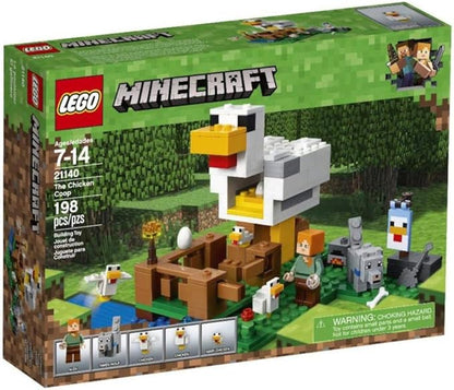 LEGO Minecraft The Chicken Coop 21140 Building Kit , 84 months to 168 months(198 Pieces)