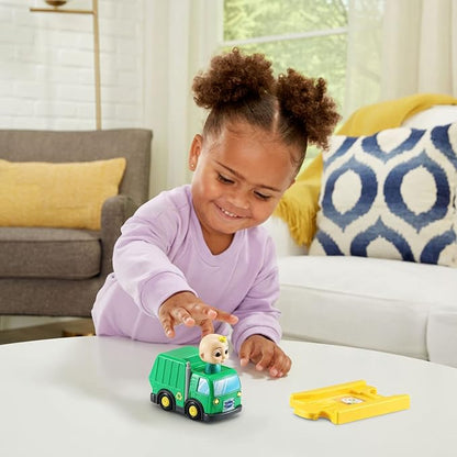 VTech CoCoMelon Go! Go! Smart Wheels JJ’s Recycling Truck and Track