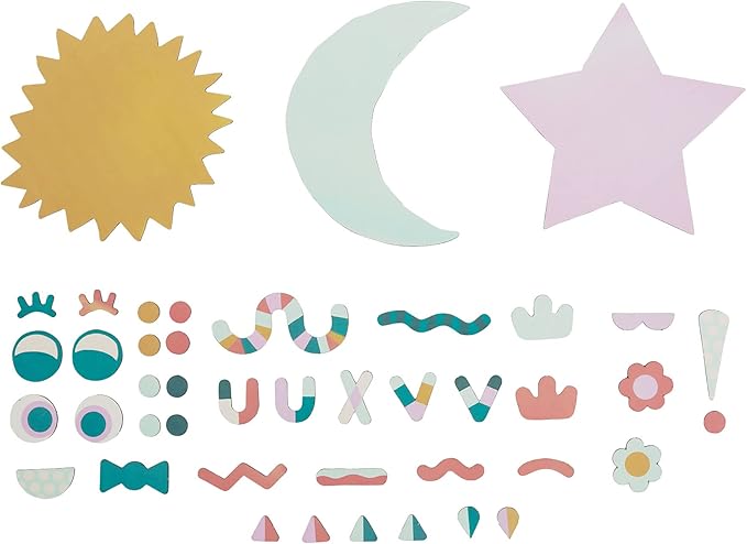 Manhattan Toy On-The-Go Making Faces 44-Piece Magnetic Travel Activity Toy for Kids 3 Years and Up