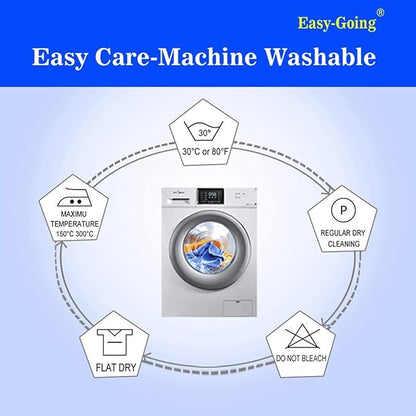 Easy-Going Loveseat Recliner Cover, Reversible Couch Cover for Double Recliner, Split Sofa Cover for Each Seat, Furniture Protector with Elastic Straps for Kids, Dogs, Pets(2 Seater, Camel/Ivory)