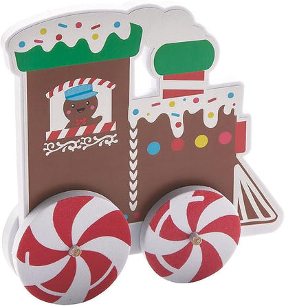 Gingerbread Moving Train Craft Kit, Makes 12