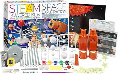 4M 405537 STEAM Powered Large Space Project Exploration Kit for Kids Ages 5+, Multi Coloured