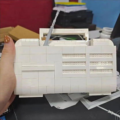 Retro Mini Radio Building Blocks Set Gifts for Christmas, Birthday, Valentine's Day, Thanksgiving, 645pcs Vintage Radio Toys Model for Adults Girls Boys Kid Toys