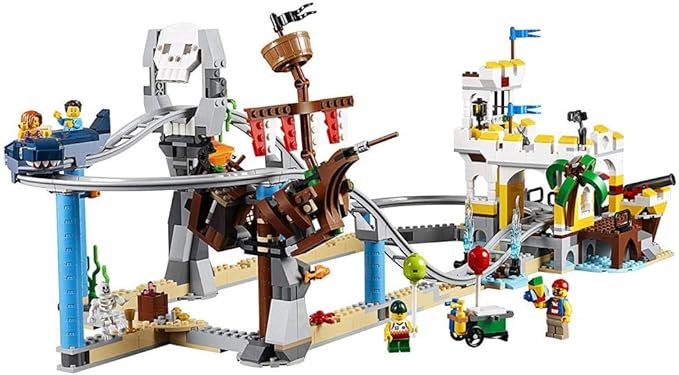 LEGO Creator 3in1 Pirate Roller Coaster 31084 Building Kit (923 Pieces)