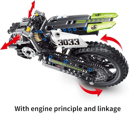 Mesiondy Motorcycle Toy Building Blocks Kit,Stem Bricks Sets,Toys for Boys & Adults,Build A Model Motorcycle, (476 Pieces)………