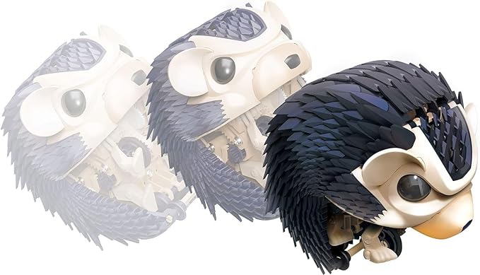 Thames & Kosmos My Robotic Pet - Tumbling Hedgehog | Build Your Own Sound Activated Tumbling, Rolling, Scurrying Pet | STEM Experiment Kit | Toy of The Year Award Finalist