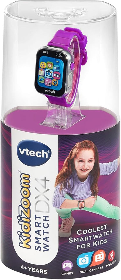 VTech KidiZoom Smartwatch DX4, Purple