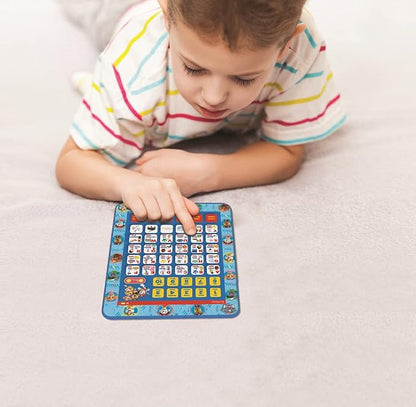 LEXiBOOK, Paw Patrol, Educational Bilingual English/Spanish Interactive Learning Tablet, Toy to Learn Alphabet, Letters, Numbers, Words, Spelling and Music, Blue, JCPAD002PAi2