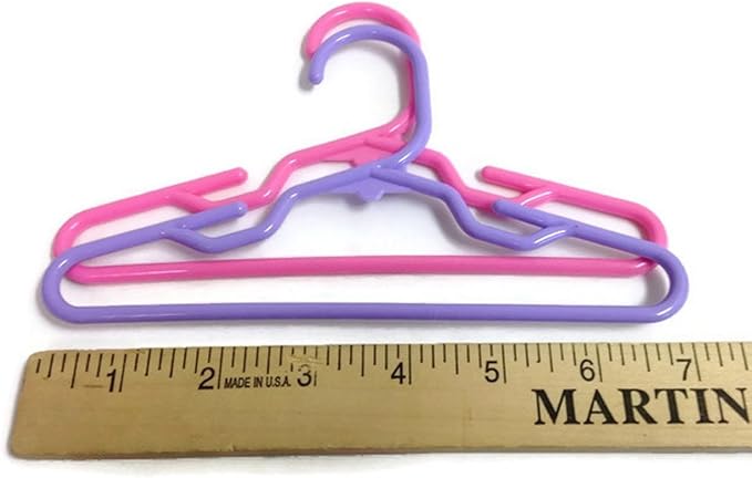 Pet Apparel Hangers Set of 24 Measures 7 1/4 Inch Wide Will Fit Over 1" 1/8 Rod Great for Small Dog Clothing