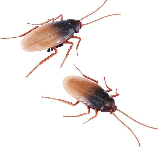 Robo Alive Scuttling Cockroach Battery-Powered Robotic Toy (2 Pack) (Custom Packaging) by ZURU