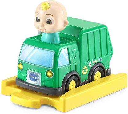 VTech CoCoMelon Go! Go! Smart Wheels JJ’s Recycling Truck and Track