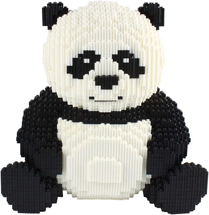 Larcele Panda Micro Building Blocks Animal Mini Building Toy Bricks, 7812 Pieces KLJM-02(Model 2843)